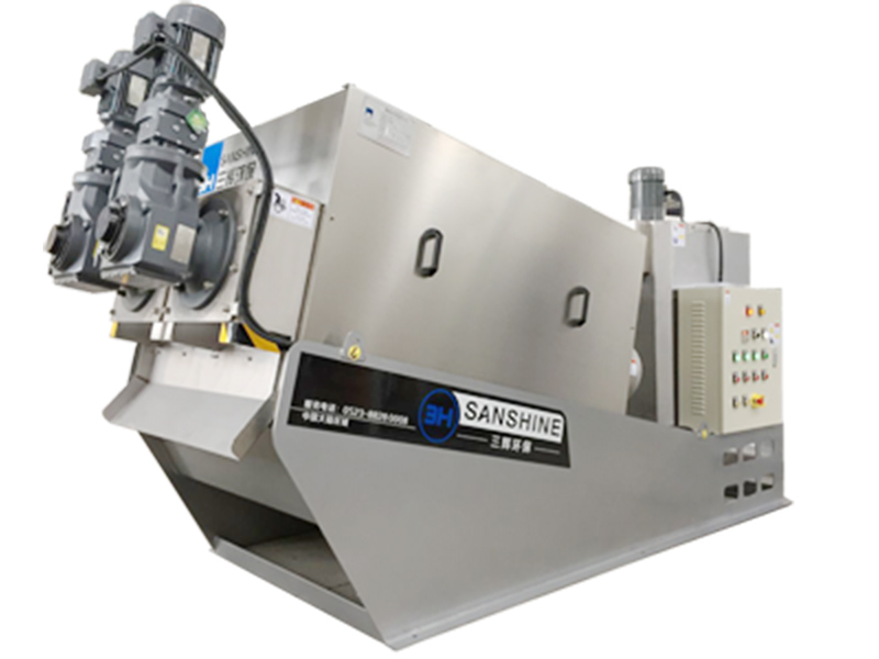 疊螺機在處理物料分離的時候有哪些優(yōu)勢